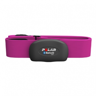 Polar H7 Bluetooth hartslagmeter roze met Polar Beat